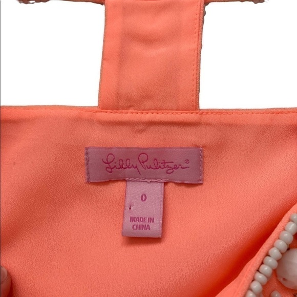 lilly Pulitzer Mason beaded cut out neckline shift dress - Picture 7 of 8